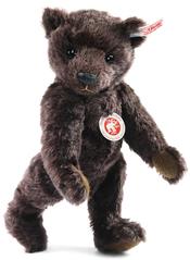 Steiff 110th Anniversary dark brown bear measuring 26cm tall EAN 036293